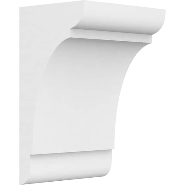 Ekena Millwork Standard Olympic Architectural Grade PVC Corbel, 5"W x 4"D x 8"H CORP05X04X08OLY - main